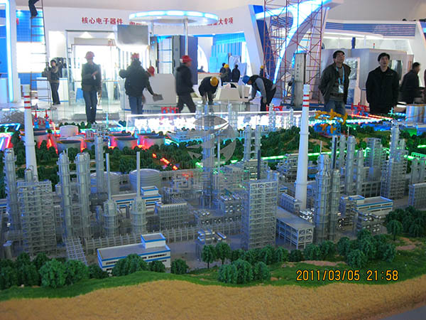 绥江县工业模型
