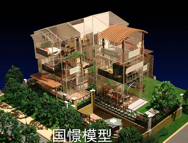 绥江县建筑模型