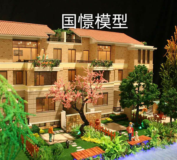 绥江县建筑模型