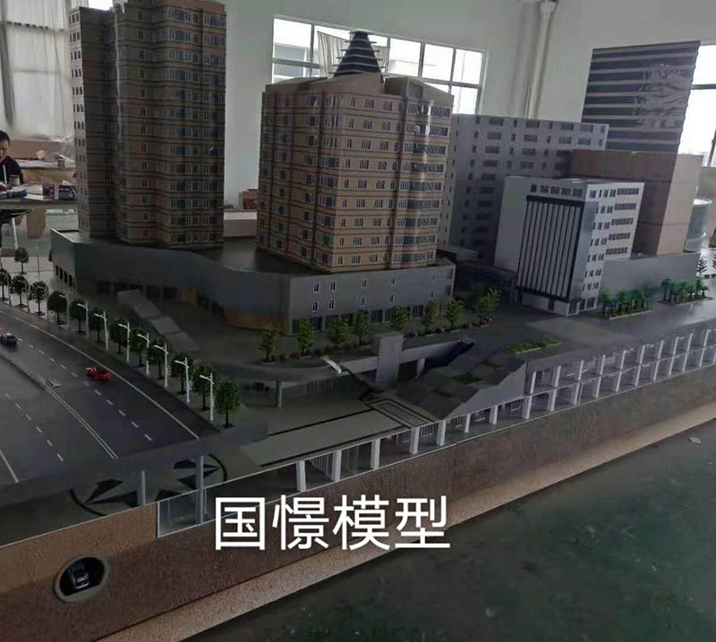 绥江县建筑模型