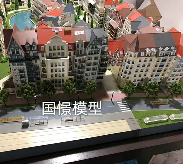 绥江县建筑模型