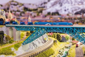 绥江县桥梁模型